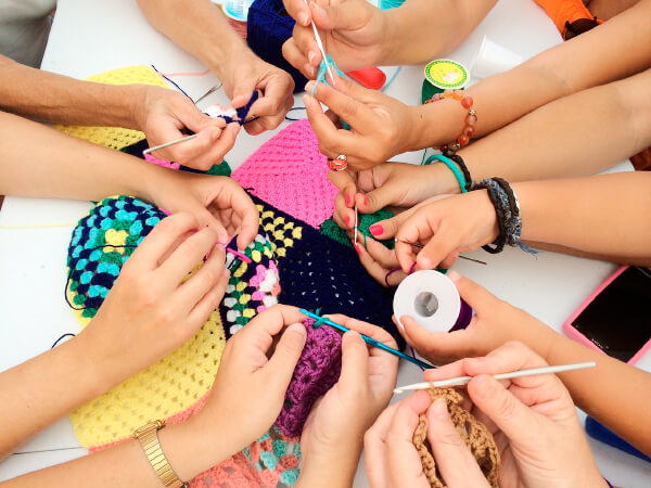 Вязание крючком разных форм