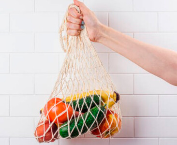 Сетчатая сумка