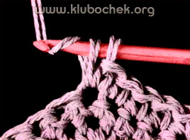 Убавление столбиков внутри ряда / www.klubochek.org