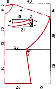 Выкройка туники - www.klubochek.org