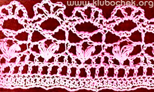Широкое краевое кружево