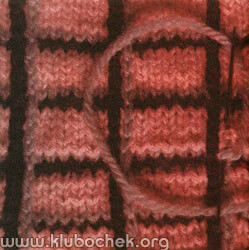 Клетчатая вязка