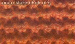 Английская резинка с поперечными полосами