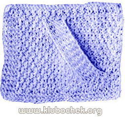 Косой прорезной карман