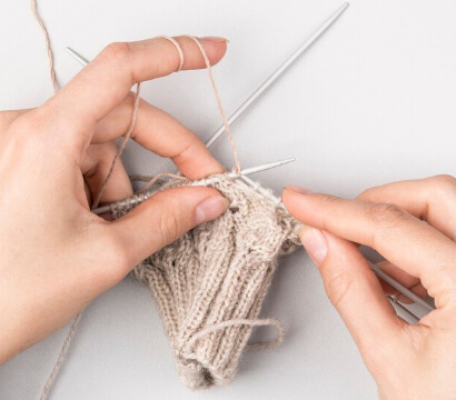 Круговое вязание на 5 спицах