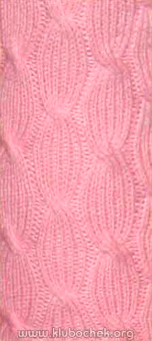 Гетры разогревочные, узор - www.klubochek.org