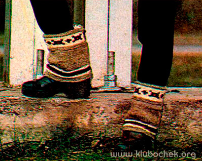 Гетры с орнаментом - www.klubochek.org